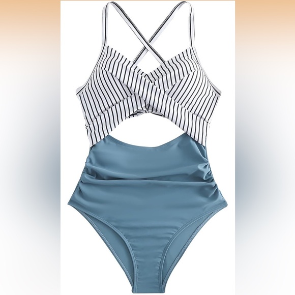 Amazon Other - One Piece Swim Suit Cut Out Medium